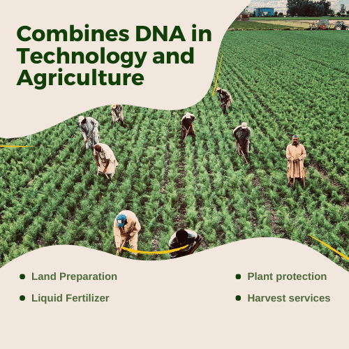 Combines DNA in Technology and Agriculture